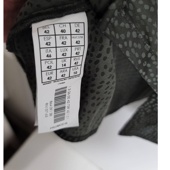 Promod Tie Neck Long Sleeve Blouse - Picture 7 of 8